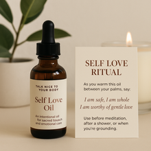 Load image into Gallery viewer, Talk Nice To Your Body- Self Love Oil
